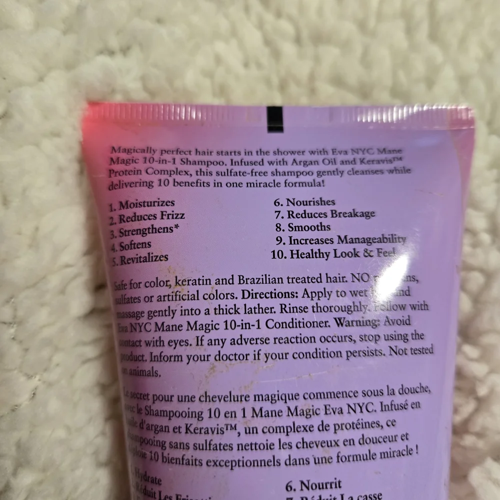 Mane Magic 10-in-1 Shampoo - Pink‎ and Purple